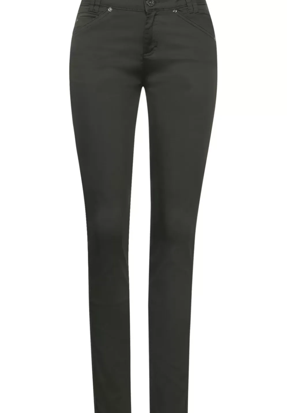 Slim Fit Hose Mit Coating
