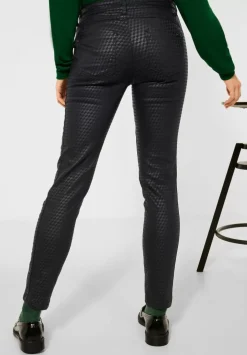 Slim Fit Hose Mit Coating
