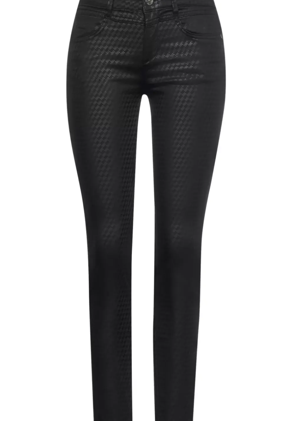 Slim Fit Hose Mit Coating
