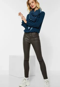 Slim Fit Hose Mit Coating