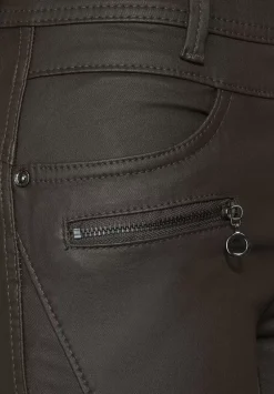 Slim Fit Hose Mit Coating