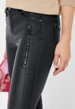 Slim Fit Hose Mit Coating