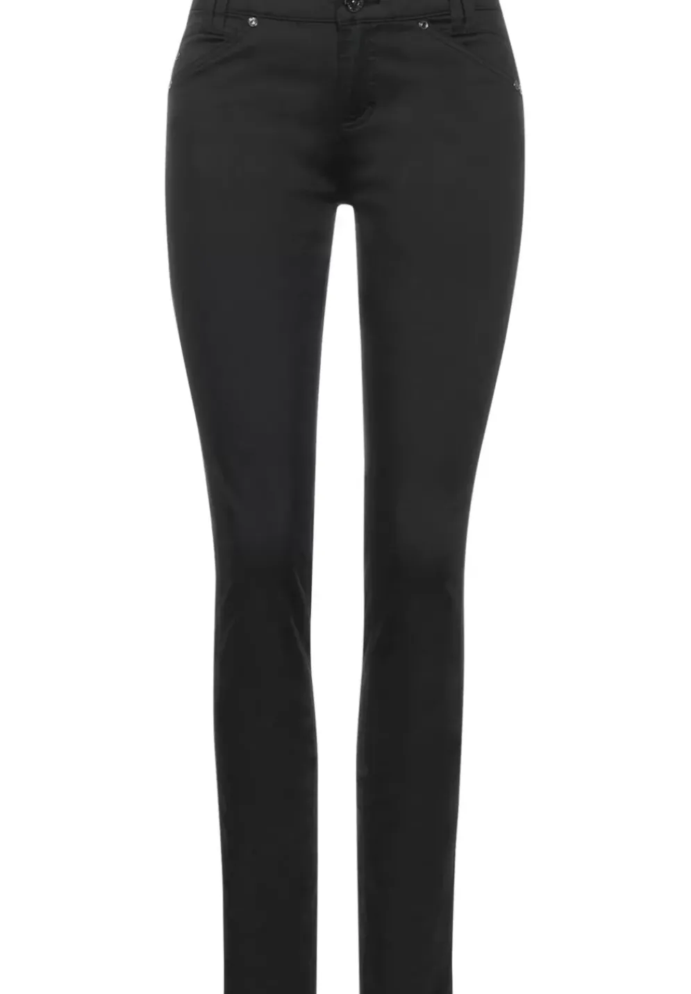 Slim Fit Hose Mit Coating