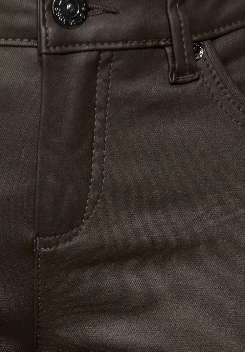 Slim Fit Hose Mit Coating