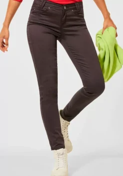 Slim Fit Hose Mit Coating