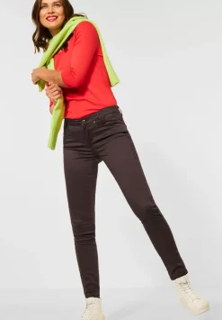 Slim Fit Hose Mit Coating