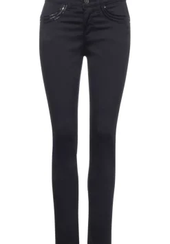 Slim Fit Hose Mit Pailetten