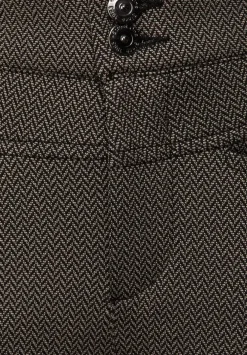 Slim Fit Hose Mit Print