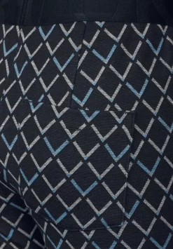 Slim Fit Hose Mit Print