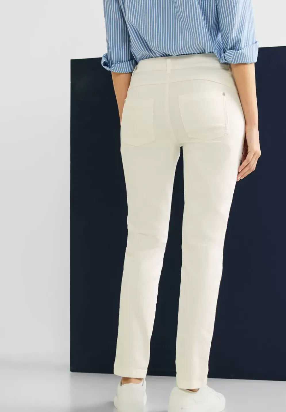 Slim Fit Hose Mit Stretch
