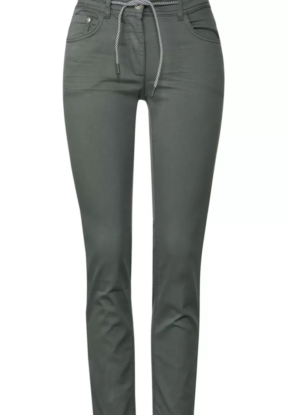 Slim Fit Hose Mit Stretch