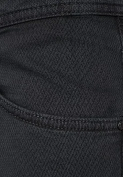 Slim Fit Hose Mit Struktur