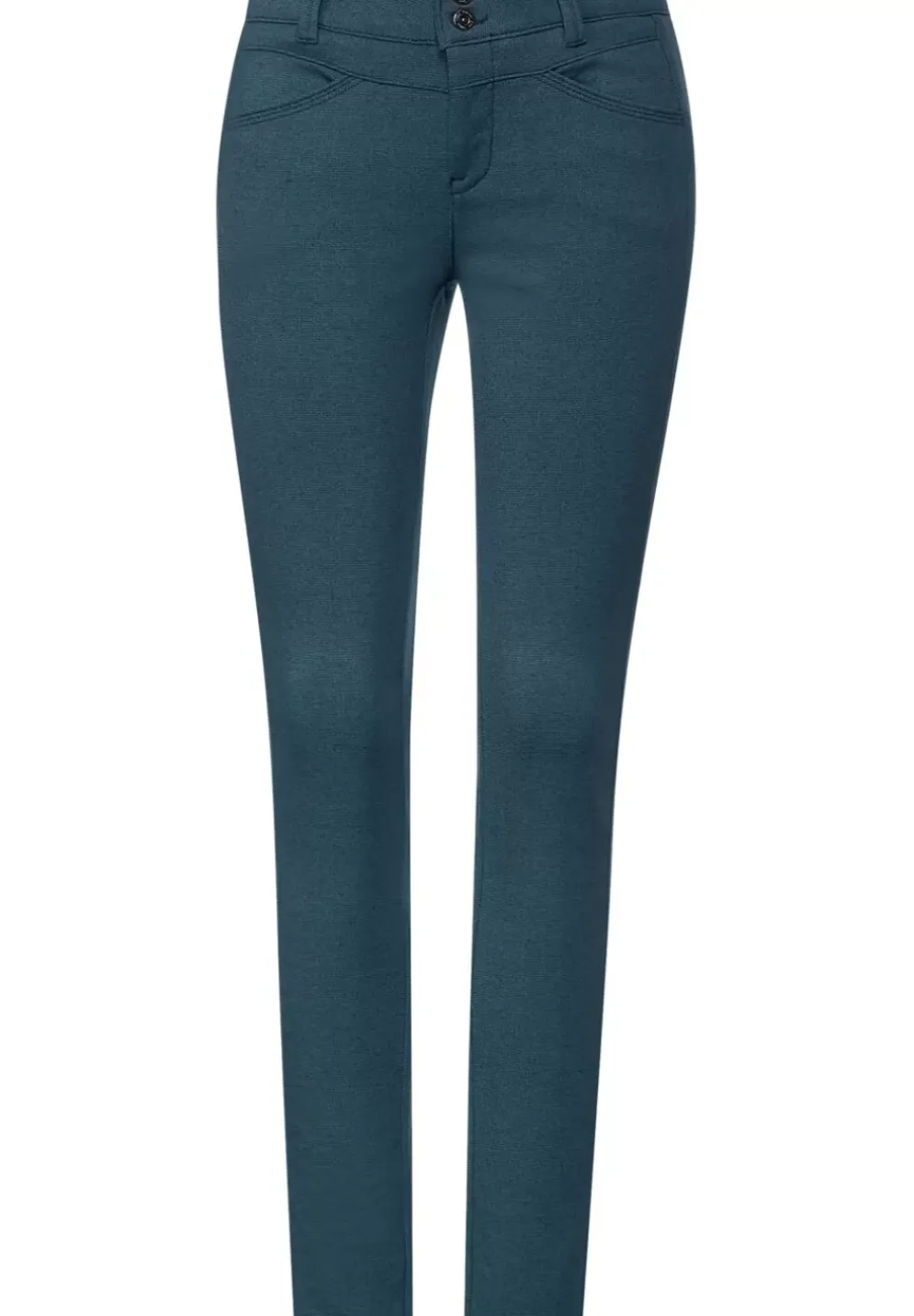 Slim Fit Jacquardhose