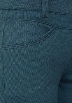 Slim Fit Jacquardhose