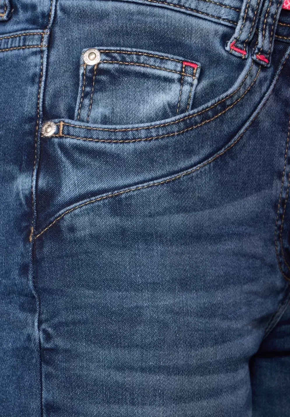 Slim Fit Jeans Caprihose