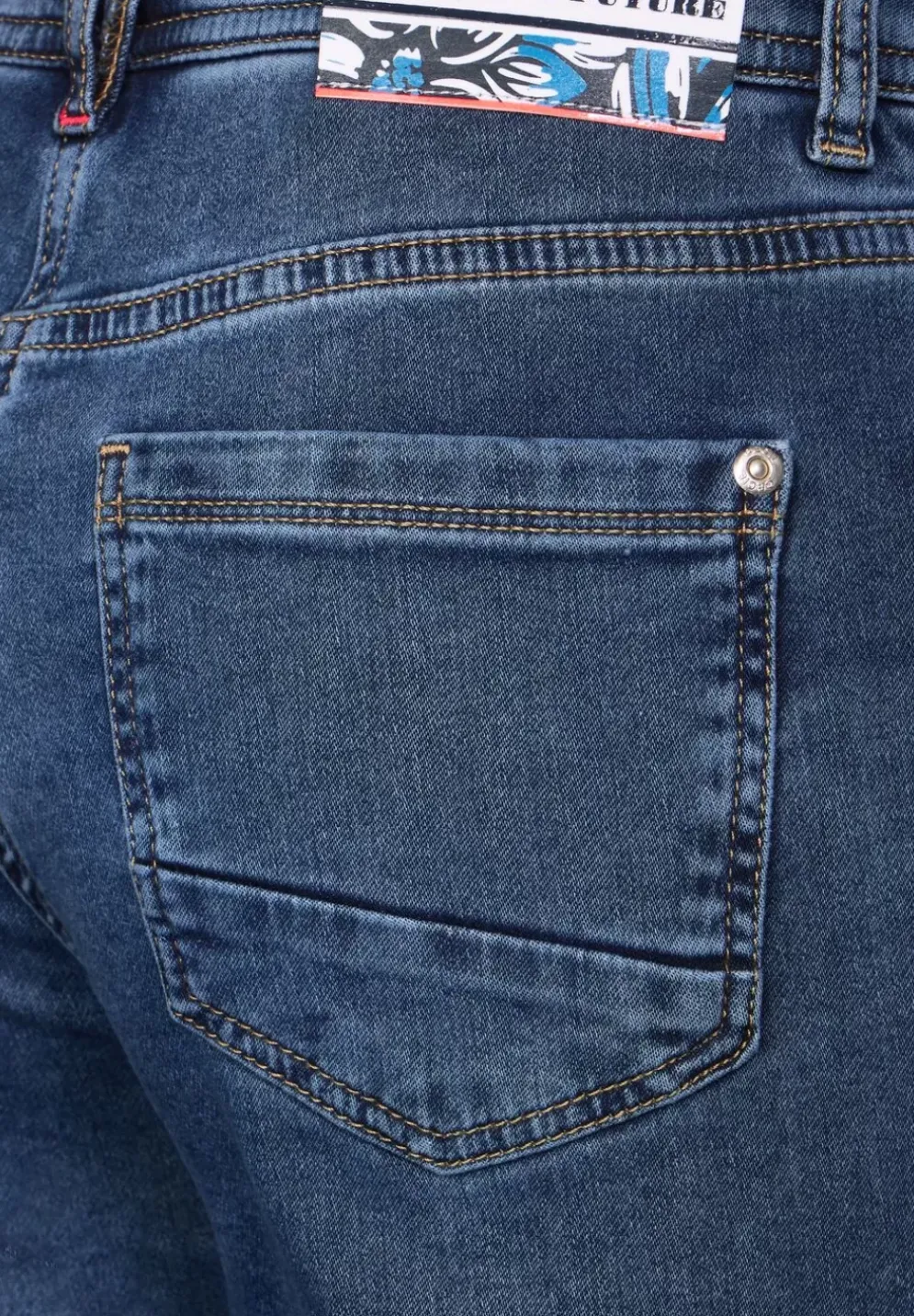 Slim Fit Jeans Caprihose