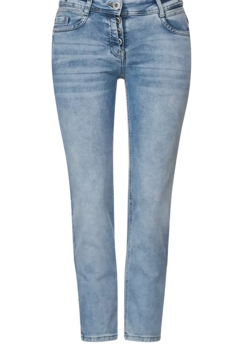 Slim Fit Jeans In 7/8