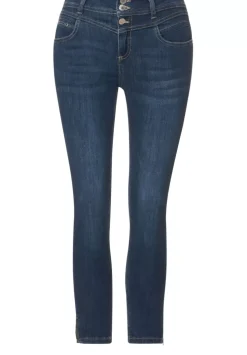 Slim Fit Jeans In 7/8
