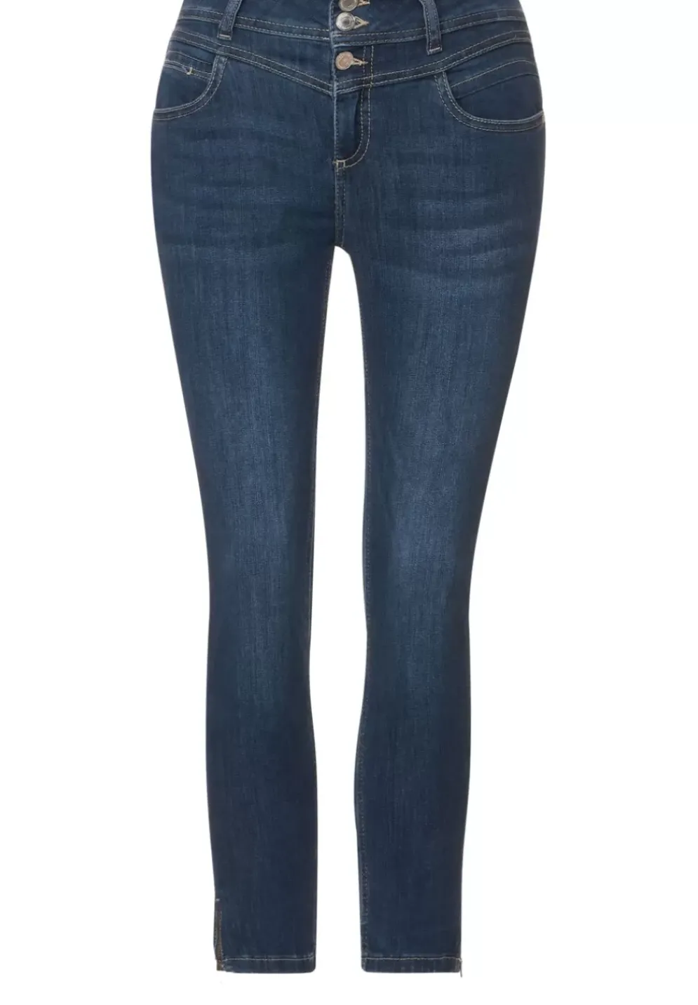 Slim Fit Jeans In 7/8