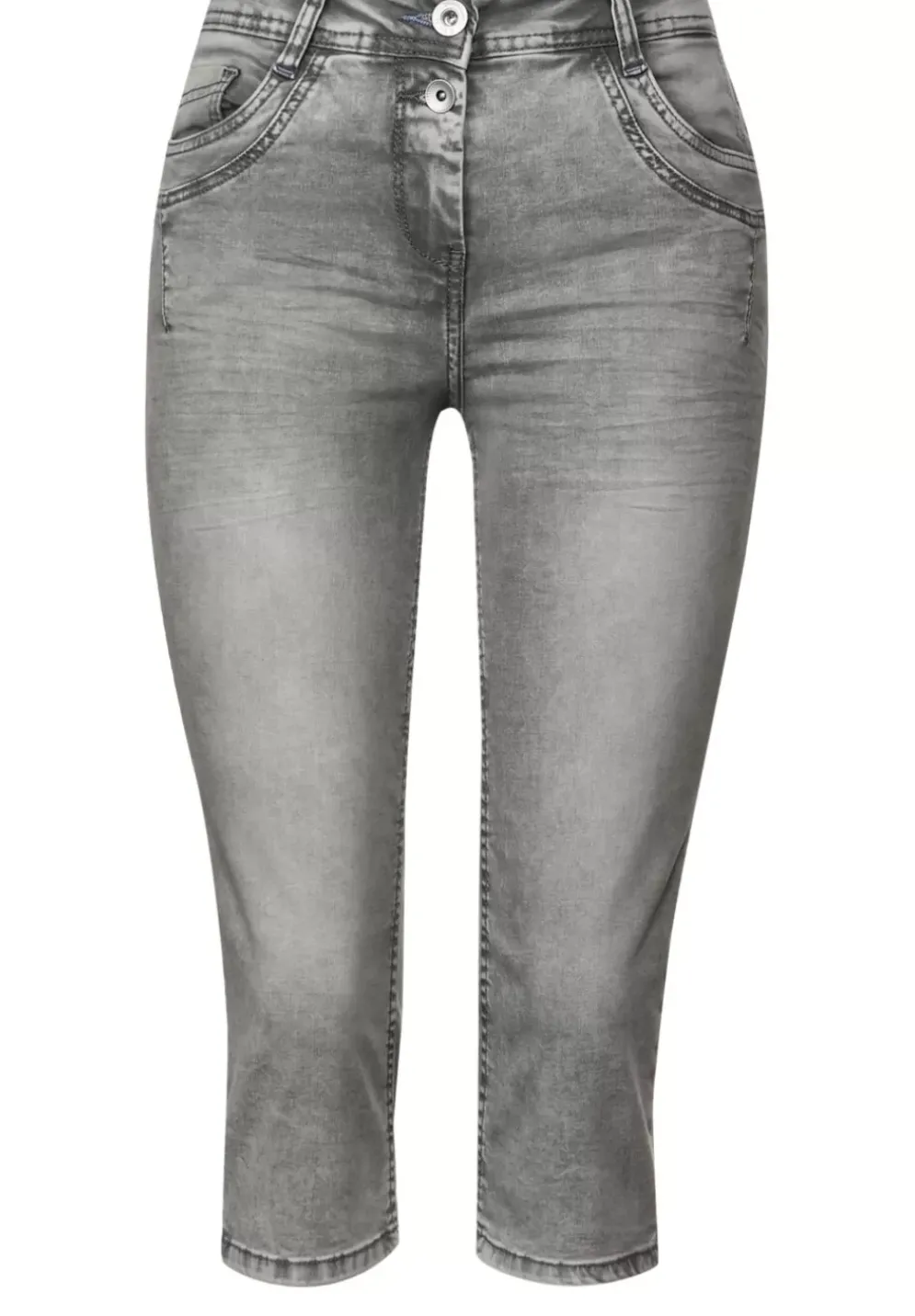 Slim Fit Jeans In Grau