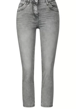 Slim Fit Jeans In Grau
