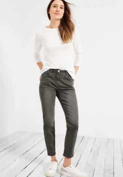Slim Fit Jeans In High Waist