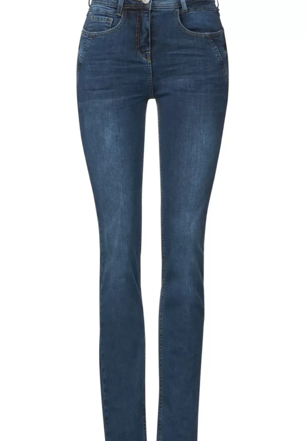 Slim Fit Jeans In High Waist