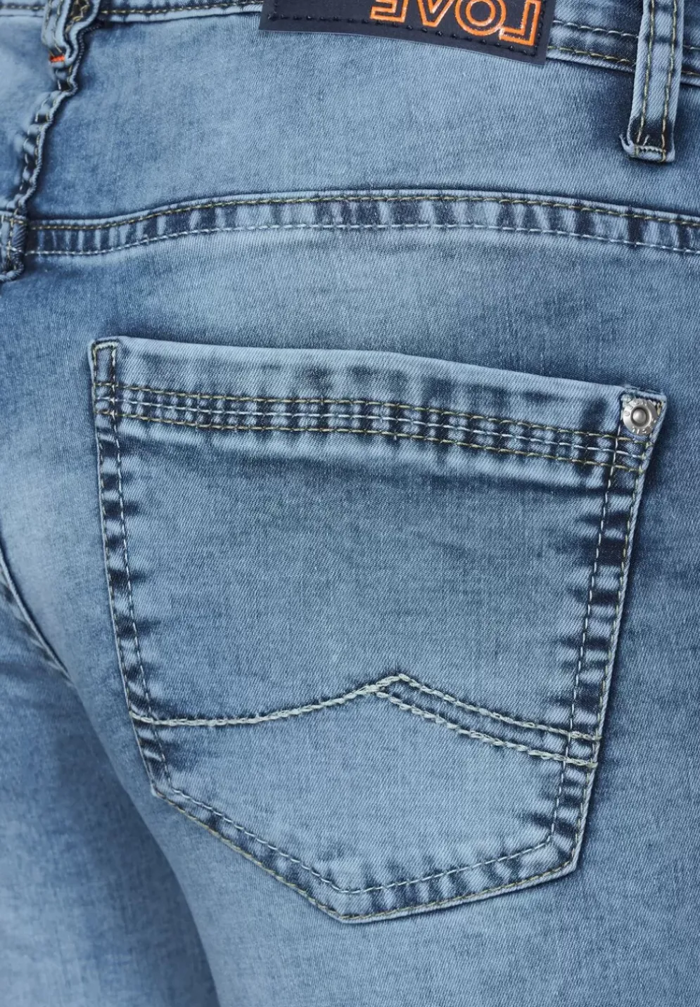 Slim Fit Jeans In 7/8-Lange