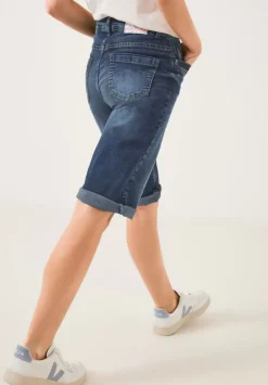 Slim Fit Jeansbermuda