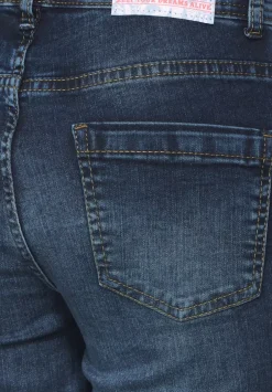 Slim Fit Jeansbermuda