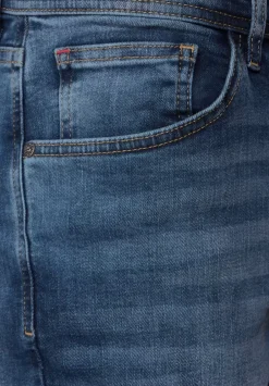 Slim Fit Jeansshorts