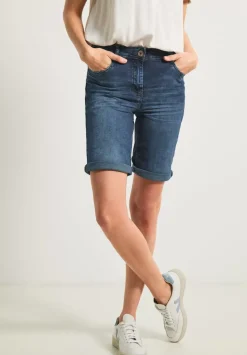 Slim Fit Jeansshorts