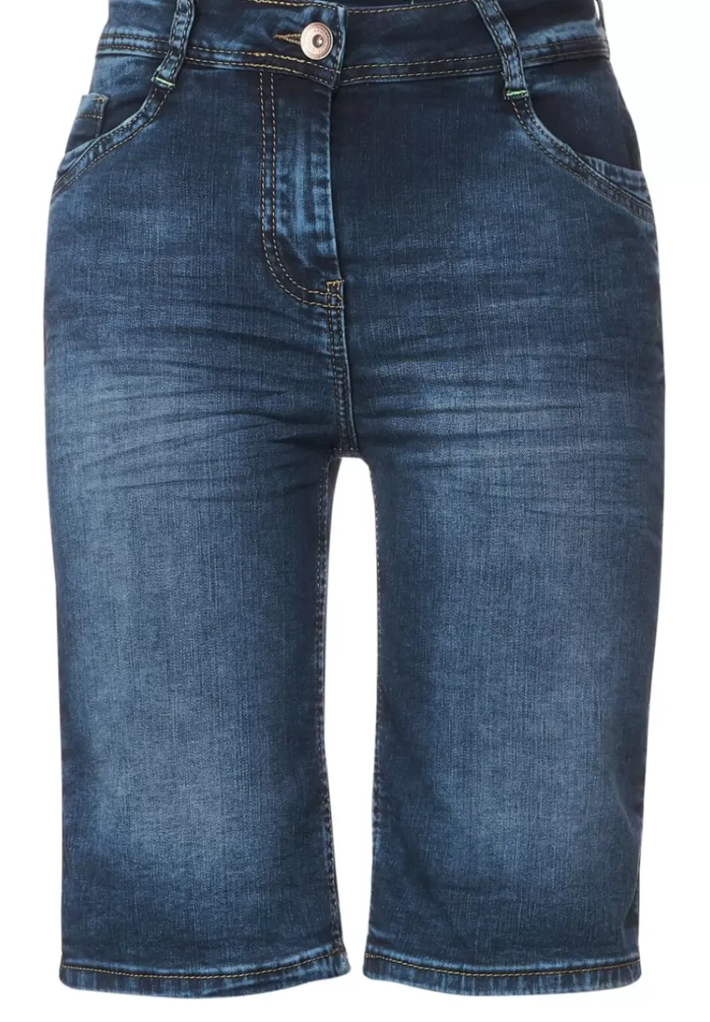 Slim Fit Jeansshorts