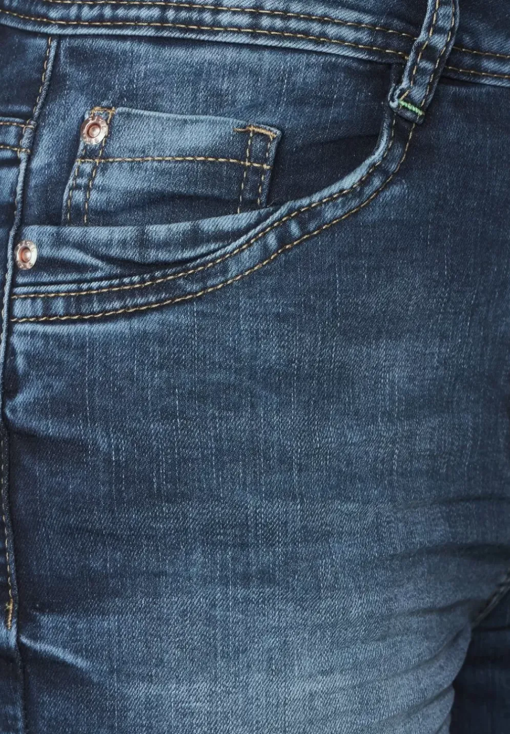 Slim Fit Jeansshorts