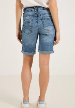 Slim Fit Jeansshorts
