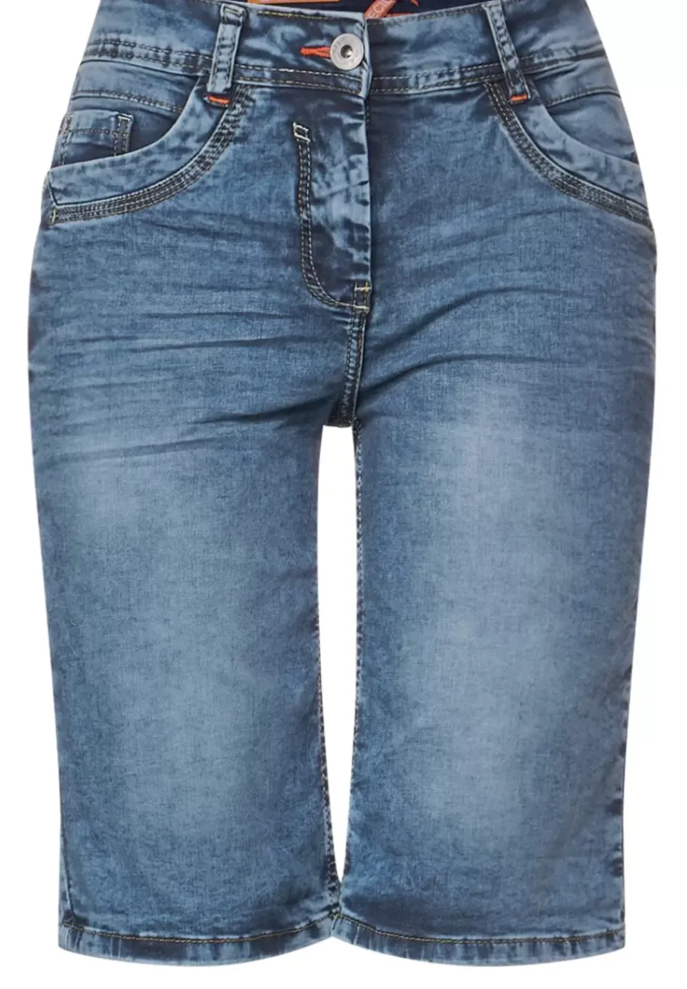 Slim Fit Jeansshorts