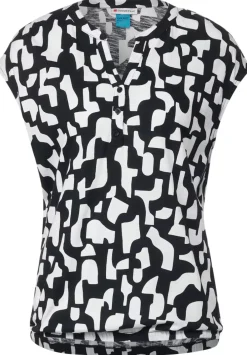 Slub Jersey Print Shirt