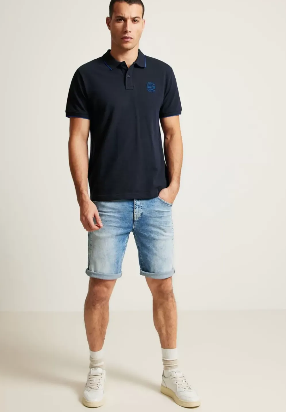 Slub Piquee Poloshirt