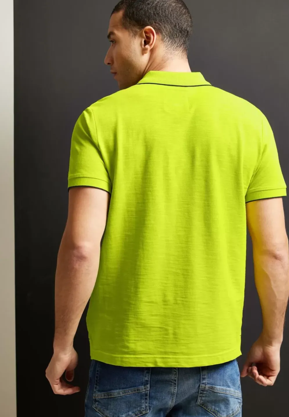 Slub Piquee Poloshirt