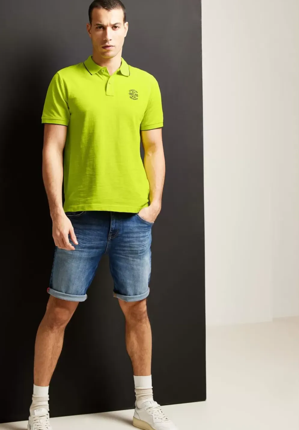 Slub Piquee Poloshirt