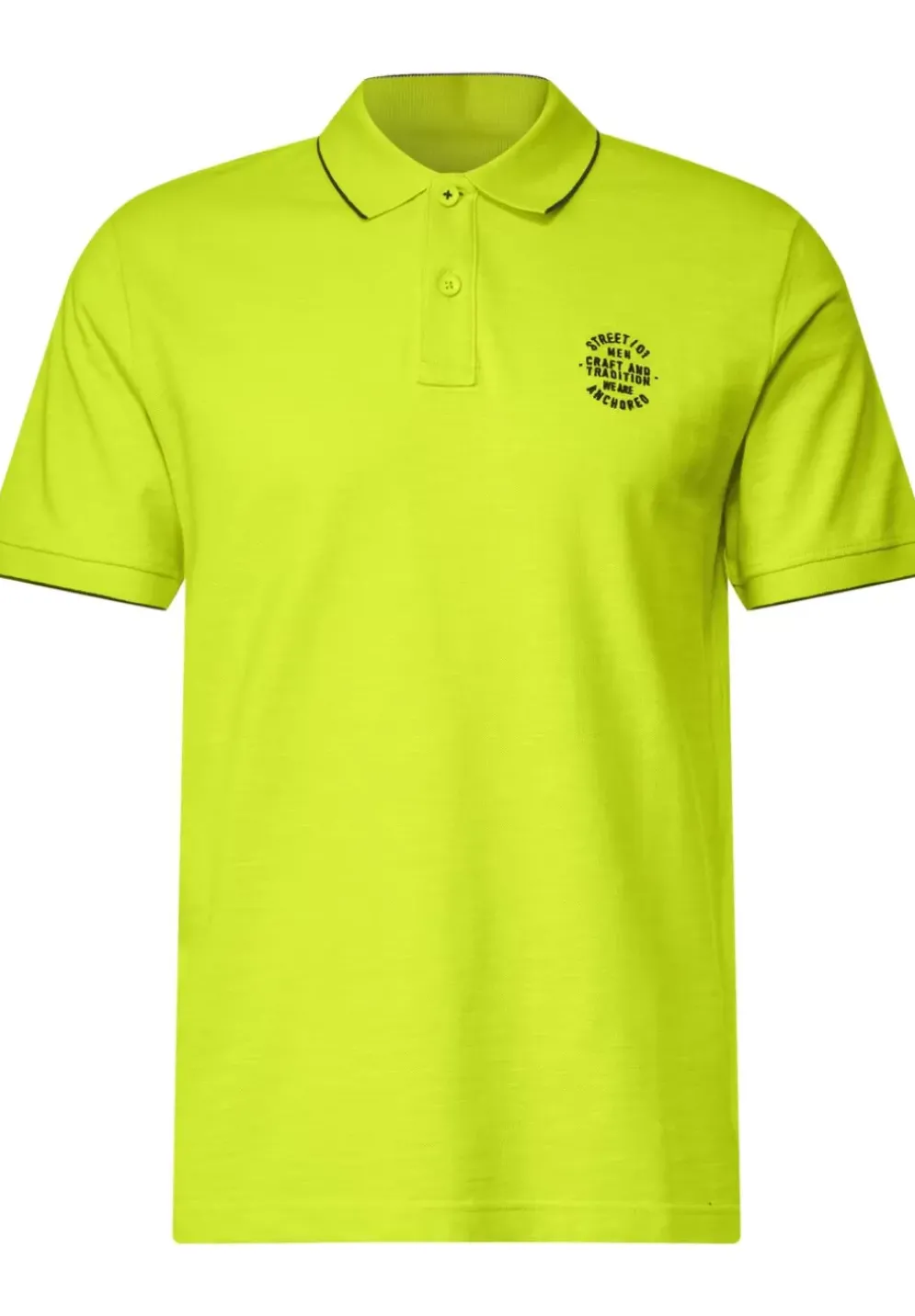 Slub Piquee Poloshirt