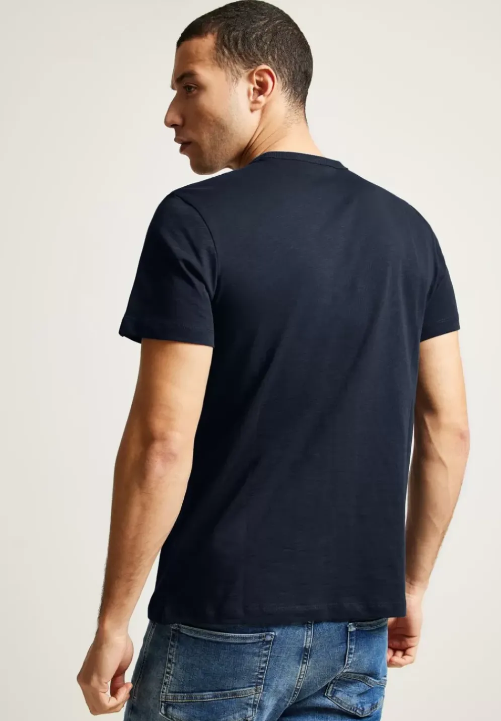 Slub Print T-Shirt