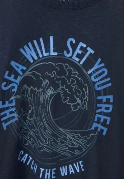 Slub Print T-Shirt