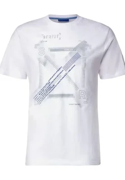 Slub Print T-Shirt