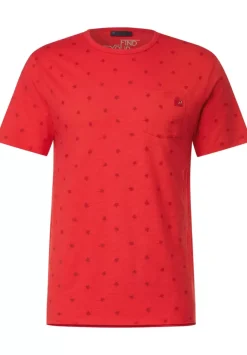 Slub Print T-Shirt