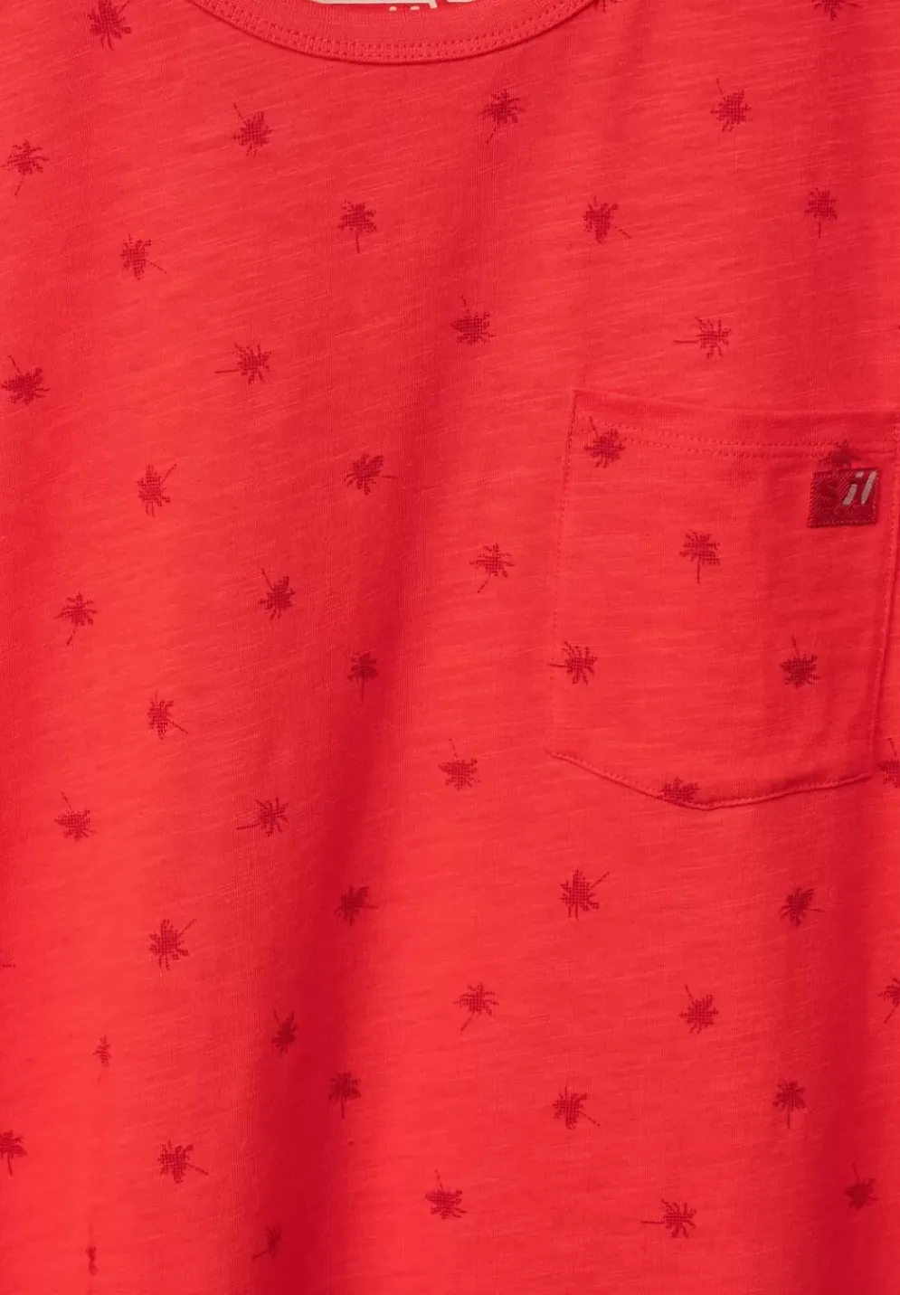 Slub Print T-Shirt
