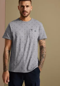 Slub Print T-Shirt