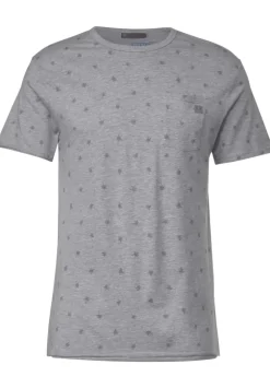 Slub Print T-Shirt