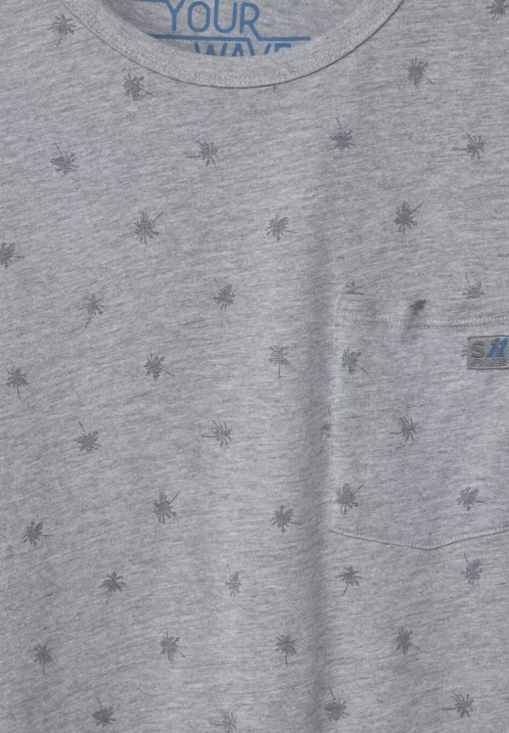 Slub Print T-Shirt