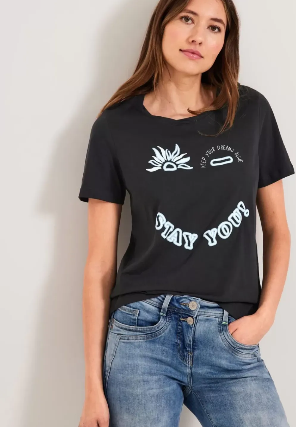 Smiley Fotoprint T-Shirt